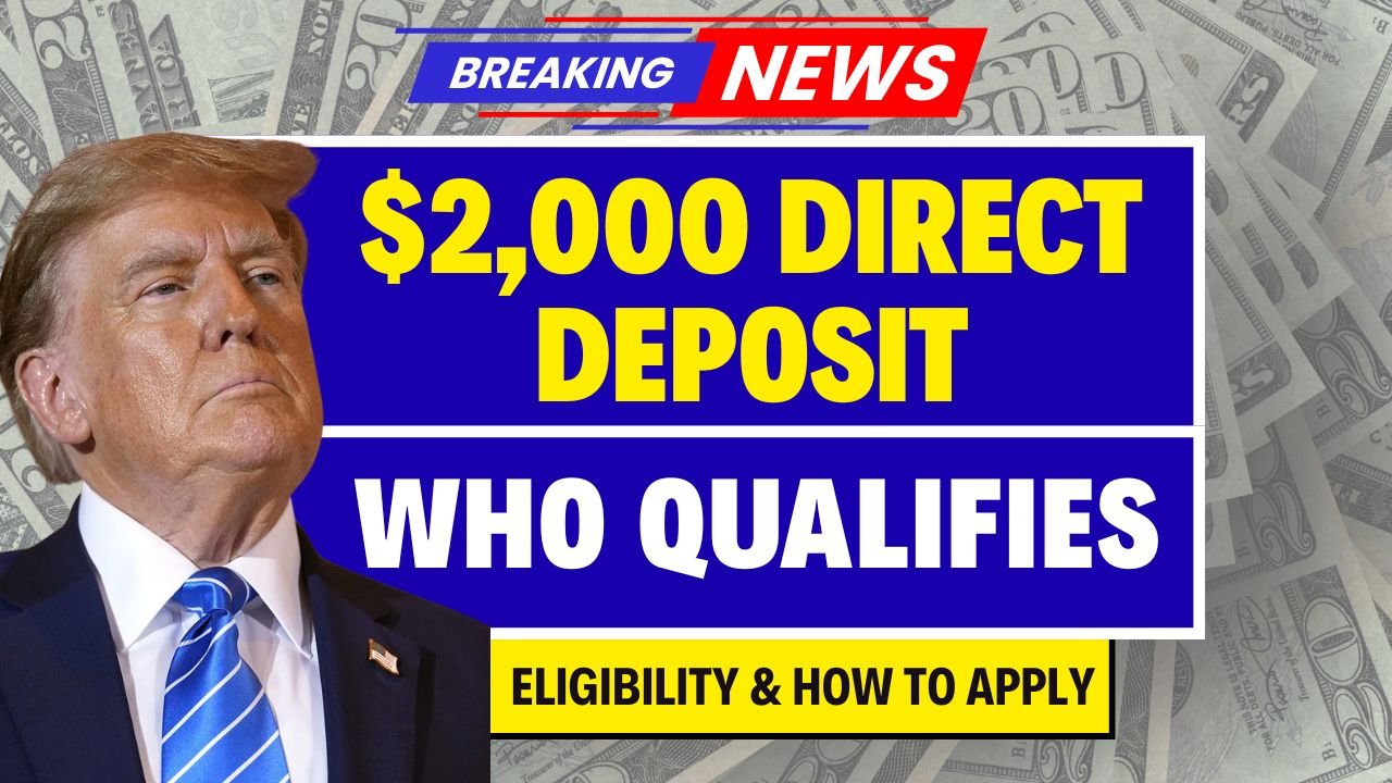 $2000 Direct Deposit